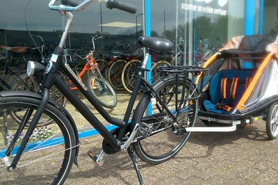 Fiets met Kidcar